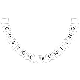 Beställnings- Buntingbaner - Swallowtail Vimplar