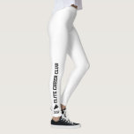Beställnings- Cheerleading Monogram för Leggings<br><div class="desc">Enorm beställnings- damasker för dig eller ditt hela jubelklubb/lag. Dina lagnamnspringor upp ben och din monogram, namn eller numrerar placeras precis ovanför ankeln och nedanfört en megafon. Du kan ändra textfärgen för att matcha ditt enhetliga/färger lag - klicka precis på "skräddarsy det", markerar texten och ändrar därefter färgen på båda...</div>
