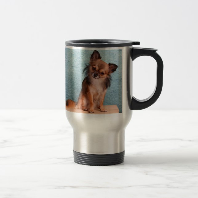 Beställnings- Chihuahuahundfoto Resemugg (Höger)