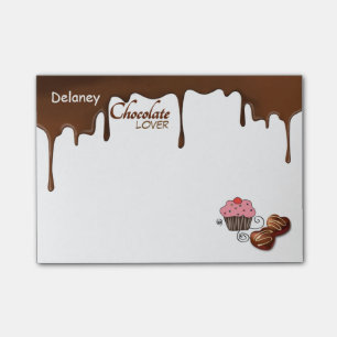 Beställnings- chokladälskare noterar Posta-det Post-it Block