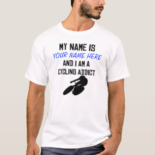 Beställnings- cykla knarkareskjorta tee shirt