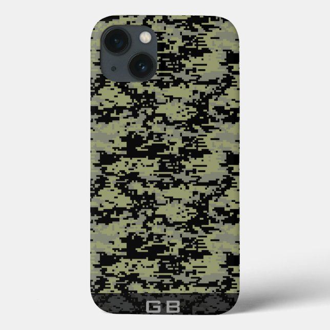 Beställnings- Didgital Camo Monogram (Baksida)