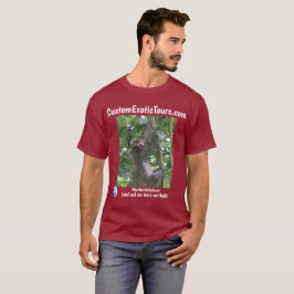 Beställnings- exotiskt Tours land och T Shirt