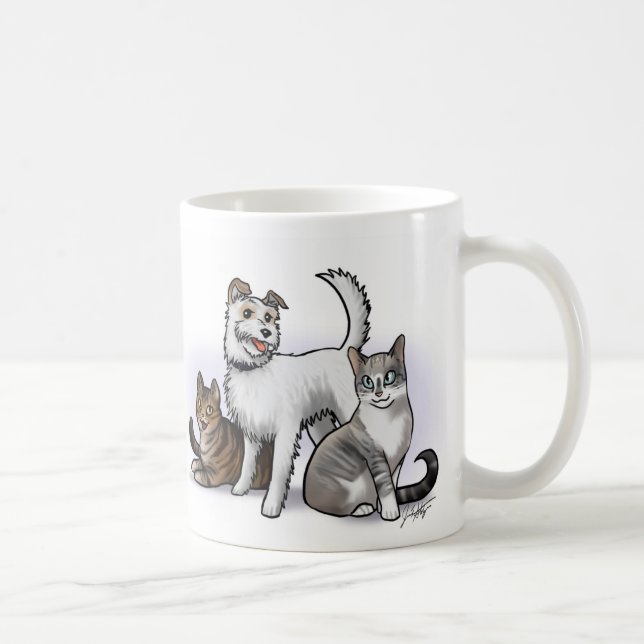 Beställnings- "familj" mugg (Höger)