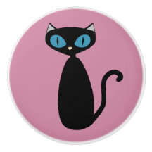 Beställnings- färg för modkatt - kabinett knopp