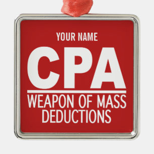 Beställnings- färgprydnad för CPA Julgransprydnad Metall