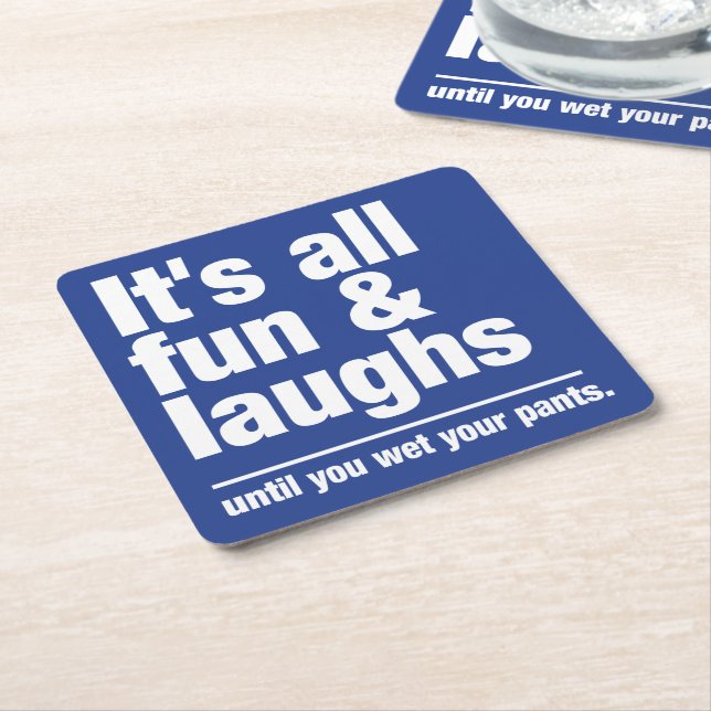 Beställnings- färgunderlägg för ROLIGT & för Underlägg Papper Kvadrat (Vinklad)