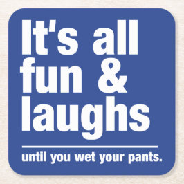 Beställnings- färgunderlägg för ROLIGT & för Underlägg Papper Kvadrat