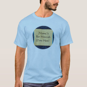 Beställnings- favörer för pubMitzvah T-tröja T-shirt