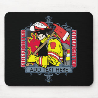 Beställnings- Firefirefighter Musmatta