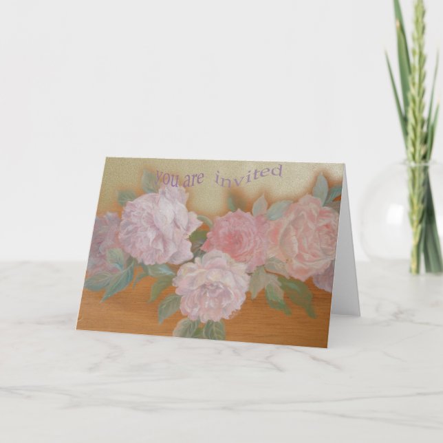 BESTÄLLNINGS- FÖDELSEDAGSFEST INBJUDAN (Framsida)