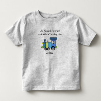 Beställnings- födelsedagtågskjorta tee