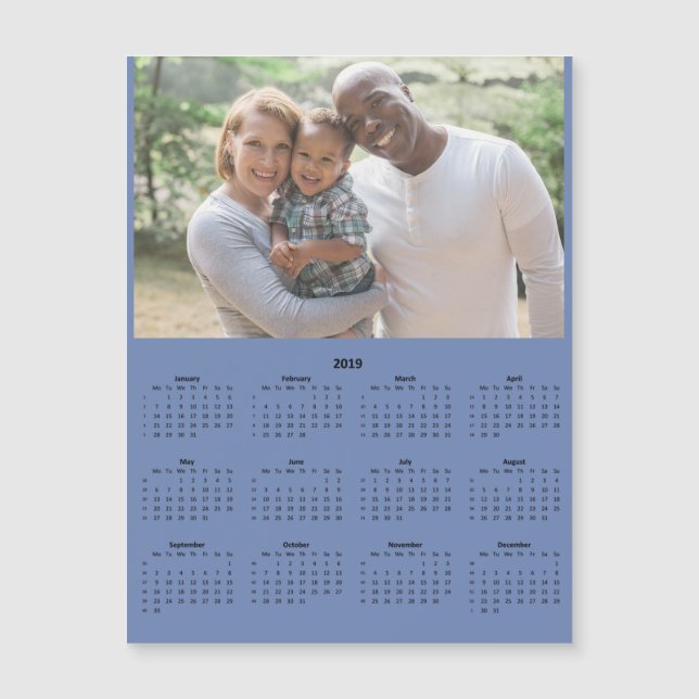 Beställnings- för kalenderfoto för färg 2019 (Framsida)