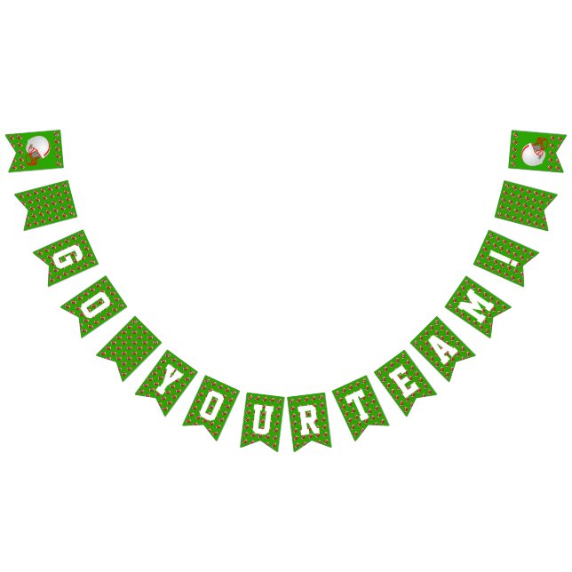 Beställnings- fotbollparty vimplar (Alla)