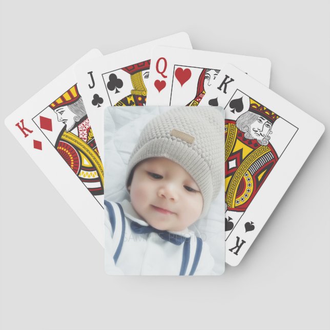 Beställnings- foto casinokort (Baksidan)