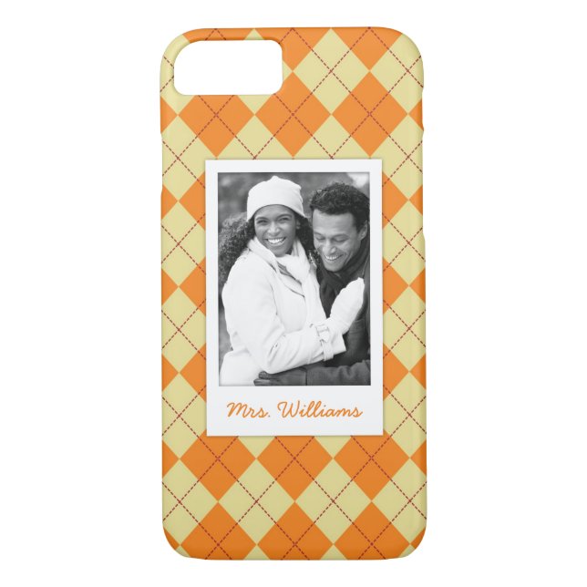 Beställnings- foto- & namntröjabakgrund Case-Mate iPhone skal (Baksida)