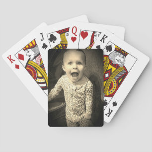 Beställnings- foto som leker kort casinokort