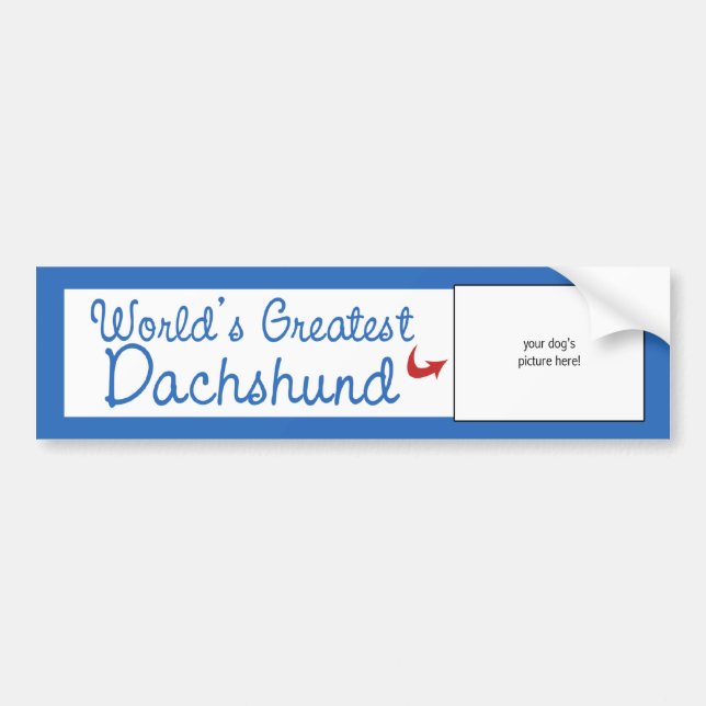 Beställnings- foto! Världsstörstatax Bildekal (Framsidan)