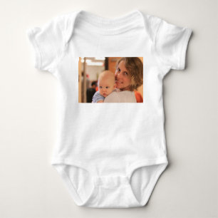 Beställnings- fotobabybära t-shirt