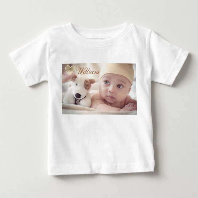 beställnings- fotobebist-skjorta t shirt (Framsida)