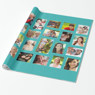 Beställnings- fotokricka som slår in papper presentpapper