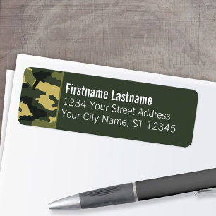 Beställnings- fotoreturetiketter returadress etikett