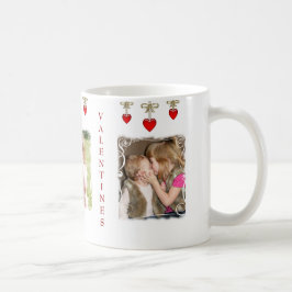 Beställnings- fotovalentin mugg för kaffe för