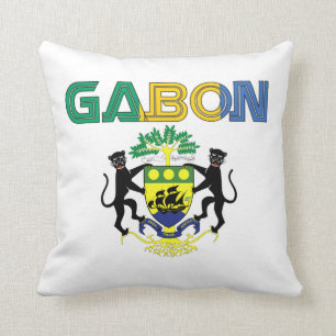 beställnings- Gabon för africankoko dekorativ Kudde