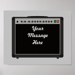 Beställnings- gitarrförstärkaresten - och - rulla poster