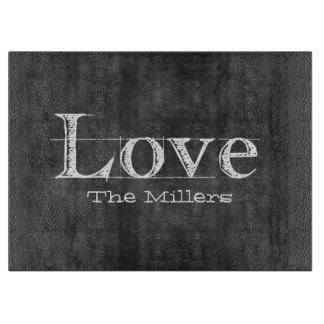 Beställnings- Glass skärbräda för svart