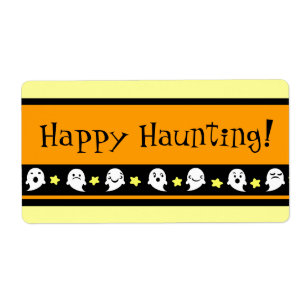 Beställnings- Halloween fest hänger lös etikett Fraktsedel