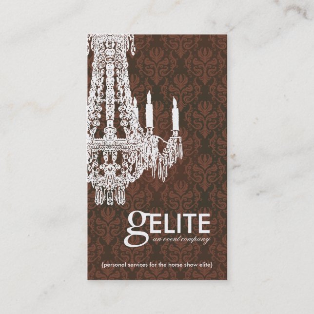 Beställnings- händelsevisitkort visitkort (Framsida)