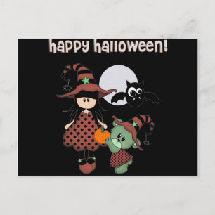 Beställnings- happy halloween vykort