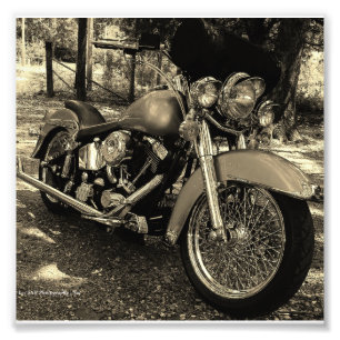 Beställnings- Harley Fototryck