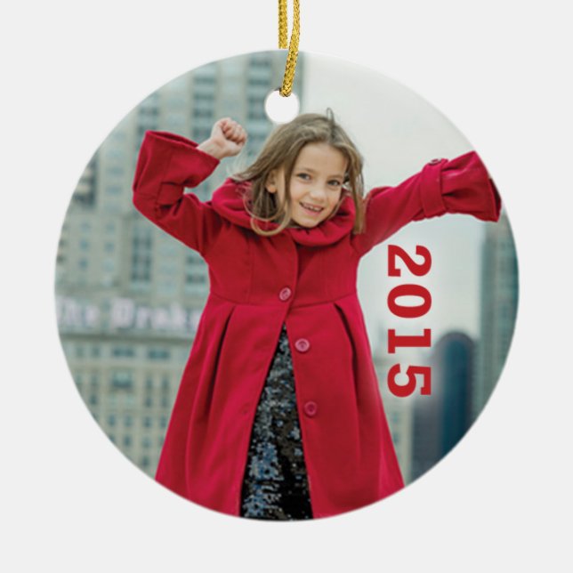 Beställnings- helgdagprydnad för Siena 2015 4 Julgransprydnad Keramik (Framsidan)