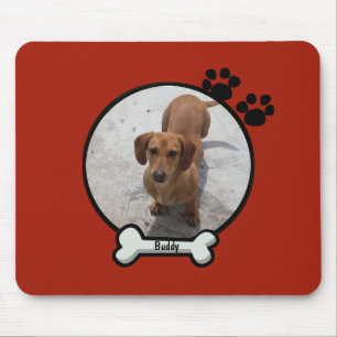 Beställnings- hund Mousepad Musmatta