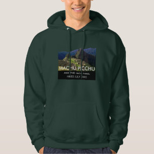 Beställnings- Incaslinga, Machu jubileums- Picchu Tröja Med Luva