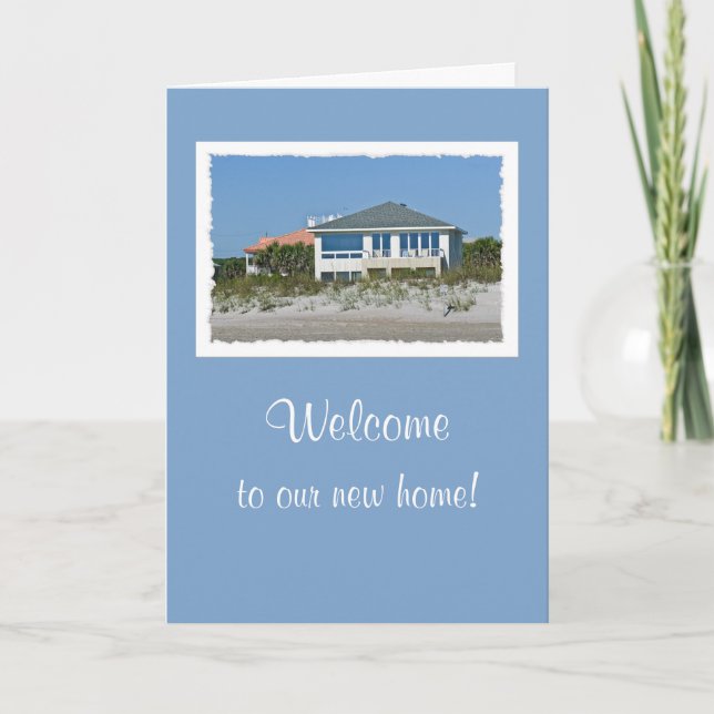 Beställnings- inflyttnings- party inbjudan (Framsida)