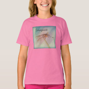 Beställnings- inspirera pastellfärgad slända tee