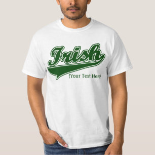 Beställnings- irländsk T-tröja för personlig T Shirt