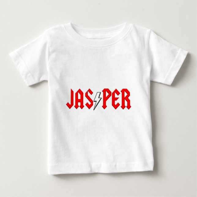 beställnings- JASPERsten - och - rulla skjortan Tee (Framsida)