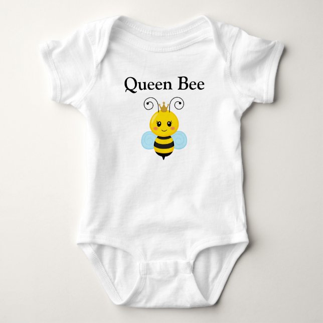 Beställnings- Jersey för drottningbibaby Bodysuit Tröja (Framsida)