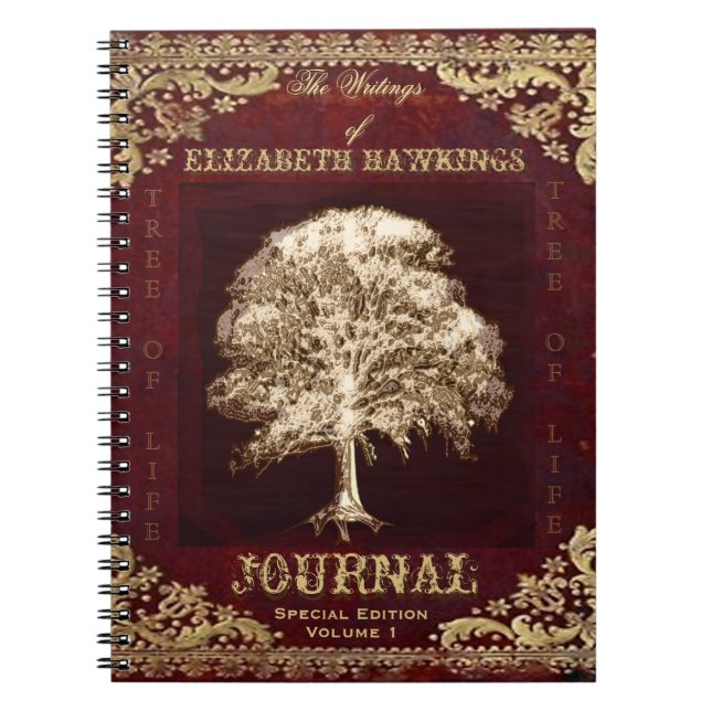 Beställnings- journal anteckningsbok med spiral (Framsidan)