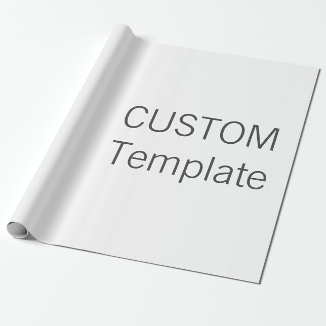 Beställnings- julgåva som slår in papper MATTE 30" Presentpapper (Utrullad)