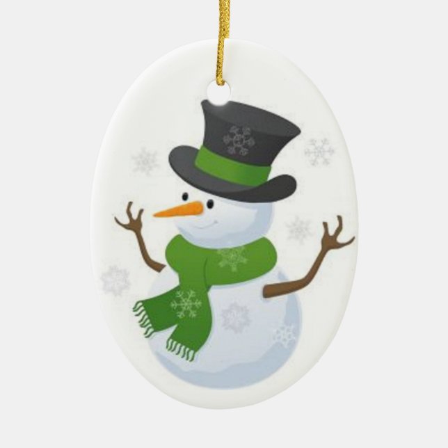 BESTÄLLNINGS- JULGRAN JULGRANSPRYDNAD KERAMIK (Framsidan)