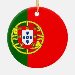 Beställnings- julgranprydnad för portugisisk julgransprydnad keramik