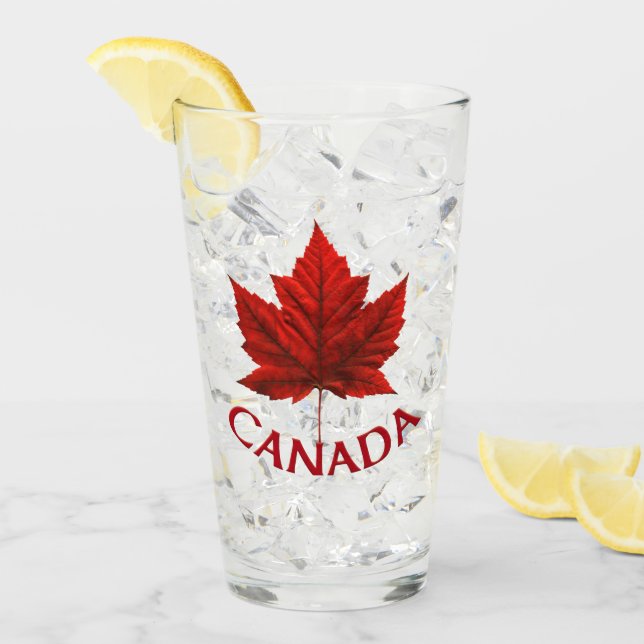 Beställnings- Kanada Glass Kanada Glaskopp (Framsida Ice)
