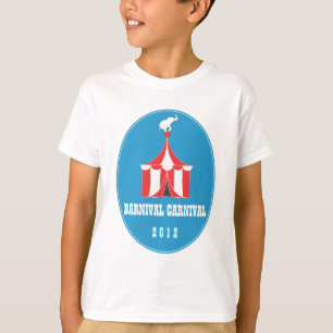BESTÄLLNINGS- karnevalT-tröjaBLÅTT T Shirt