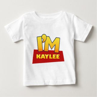 beställnings- komisk logotypskjorta för KAYLEE Tee Shirt