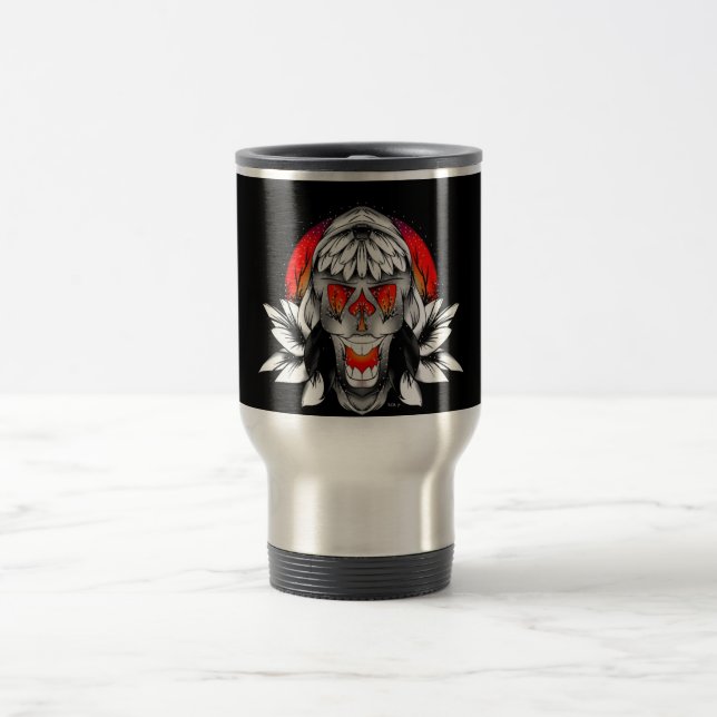 Beställnings- kopp för kaffe för konst för (Center)